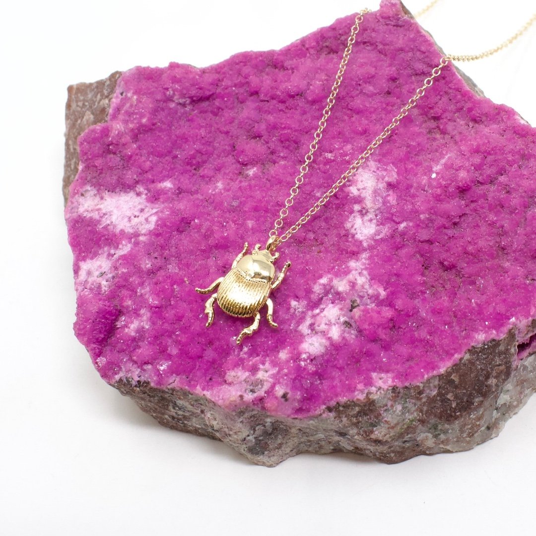 Beetle Necklace Crafts & Love