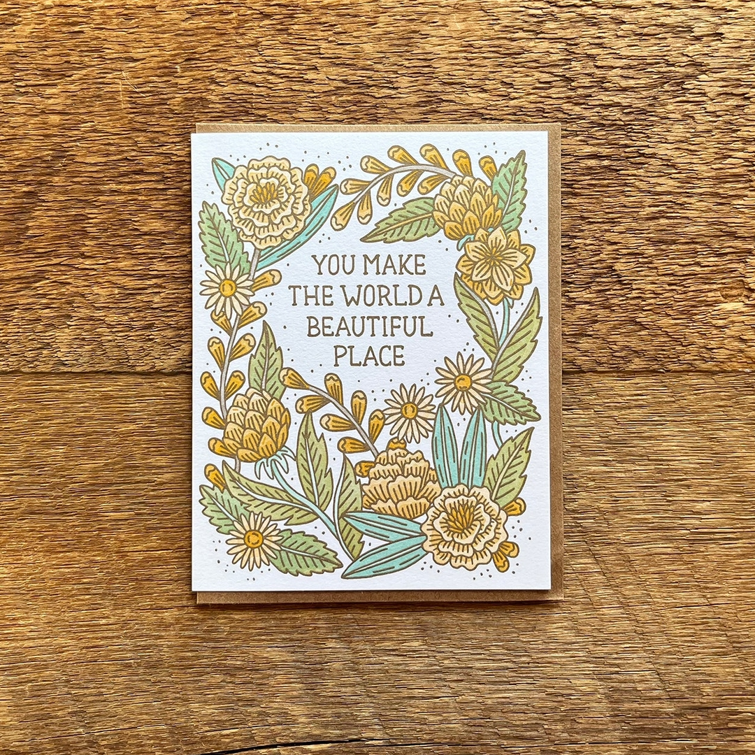 Beautiful World Noteworthy Paper & Press