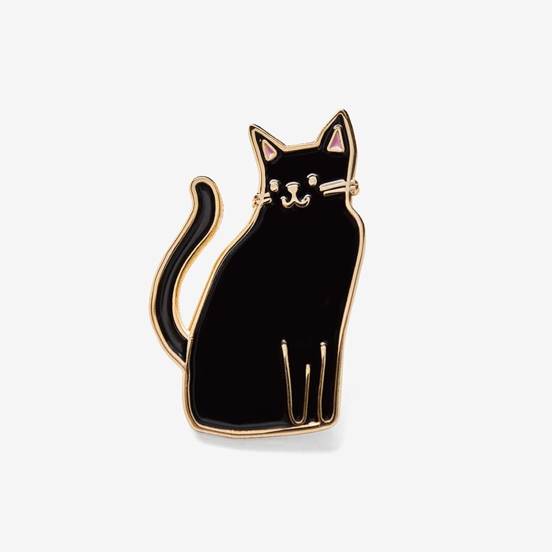 Black Cat Pin The Good Twin