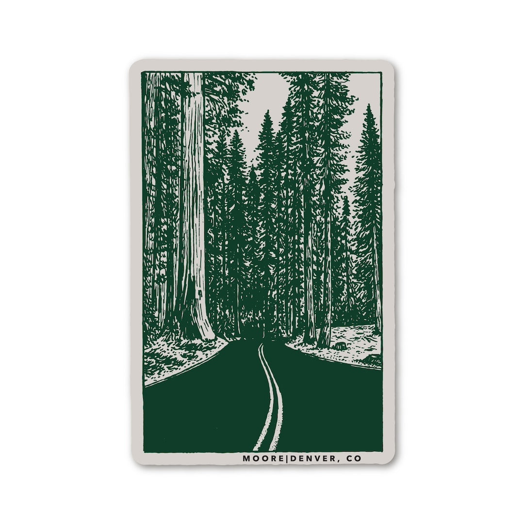 Redwoods Sticker Moore Collection