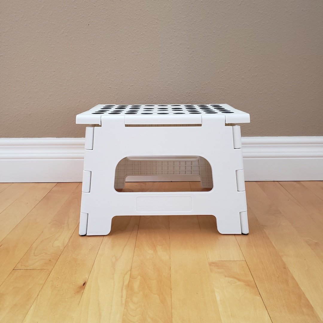 Step Stool White Kikkerland