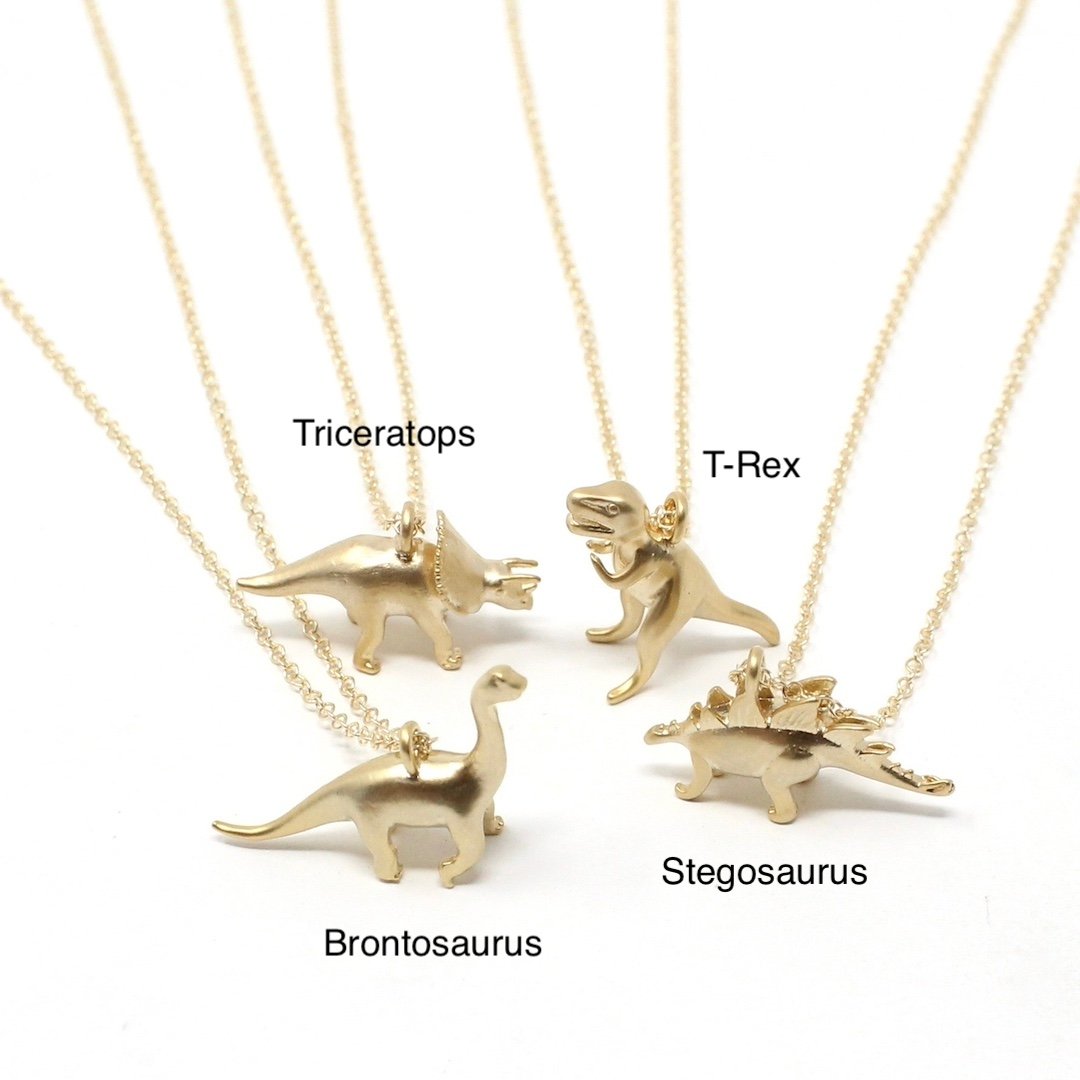 Dino Necklace Crafts & Love