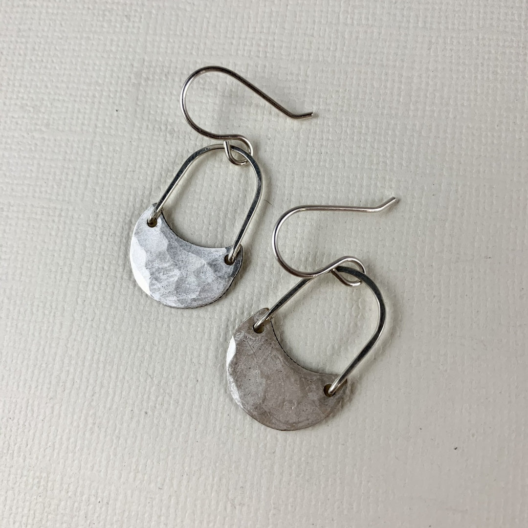 Golden Moon Earrings Fluff Hardware