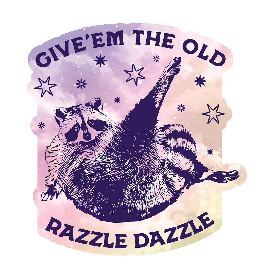 Razzle Dazzle Sticker
