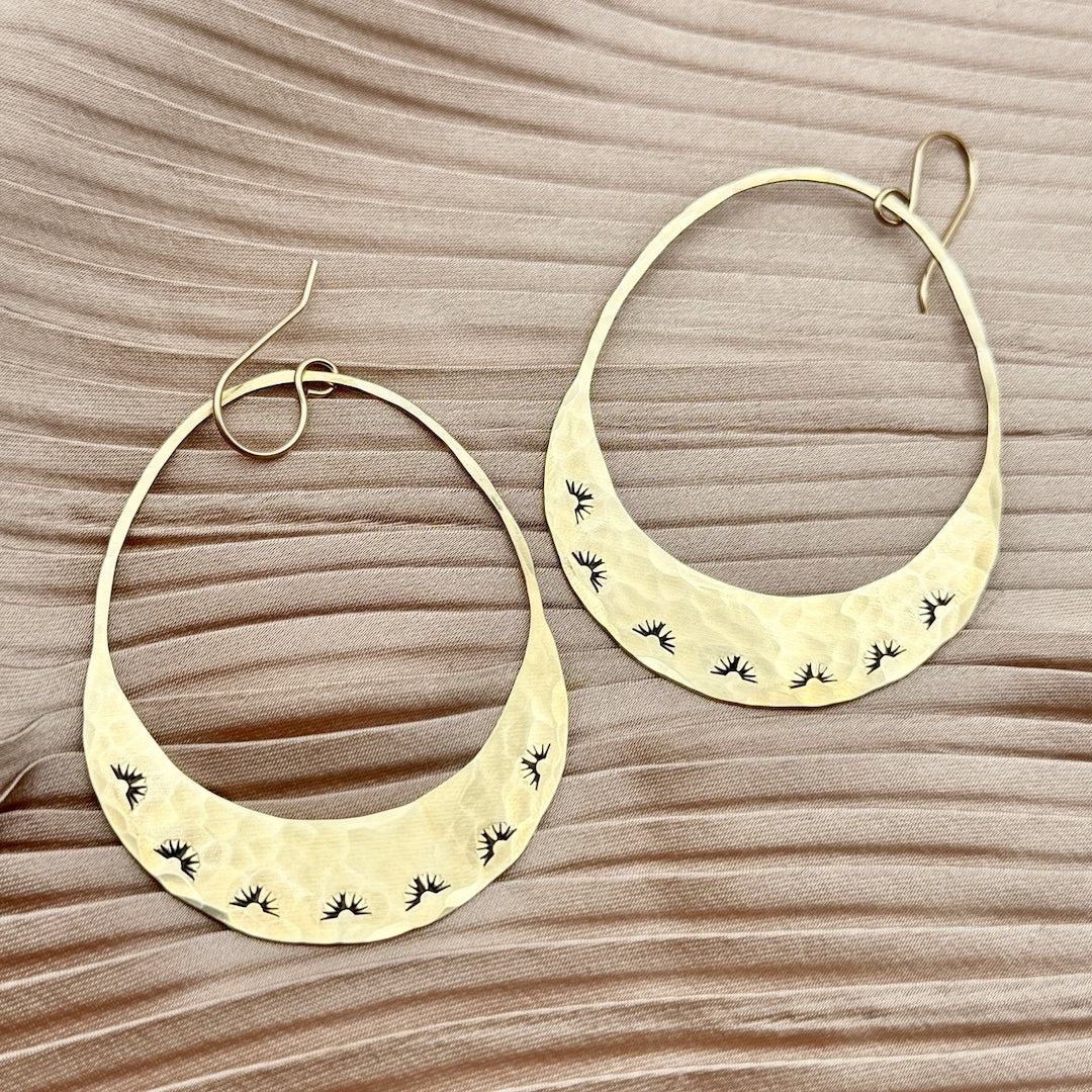 Lumos Earrings Fluff Hardware