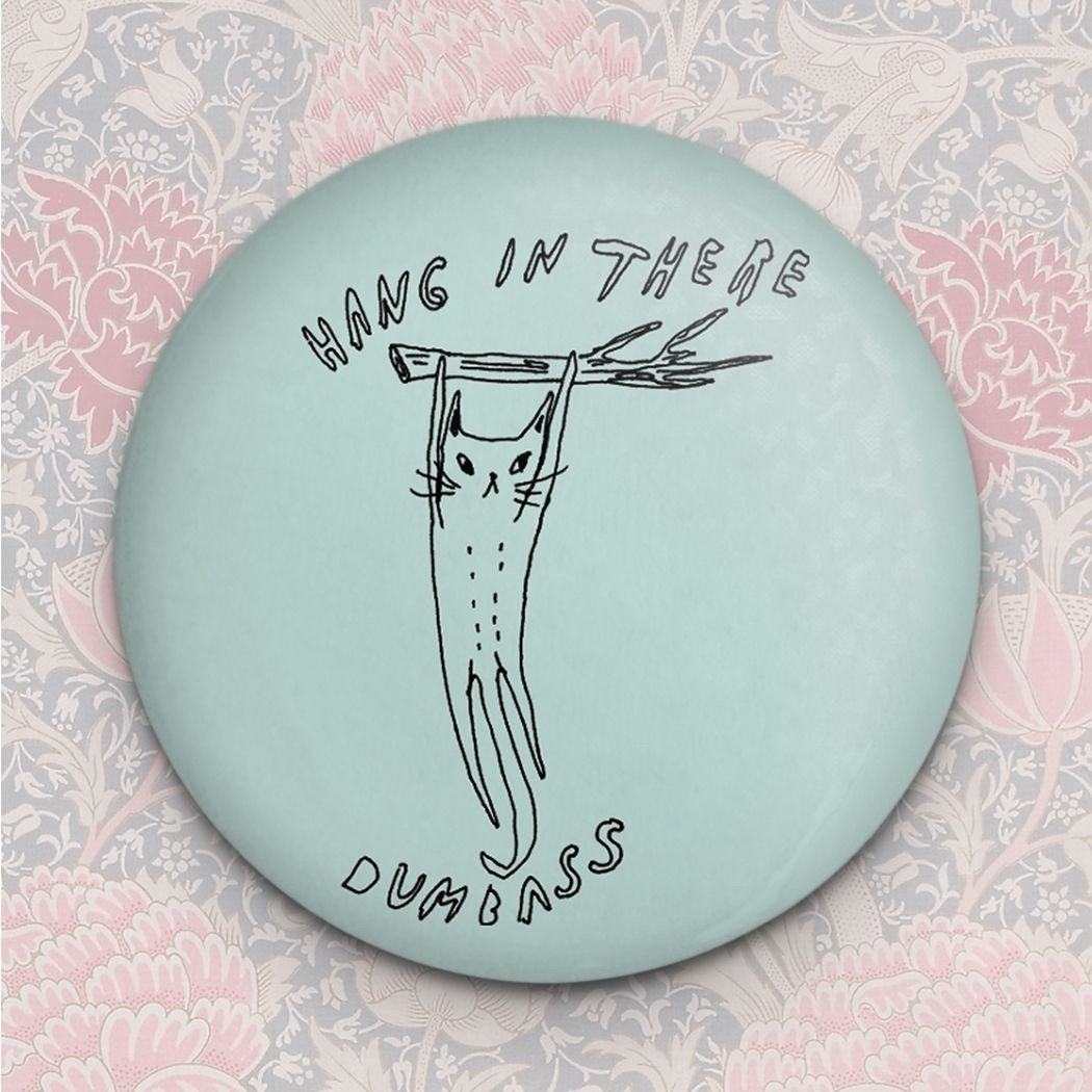 Hang in There Magnet Stay Home Club