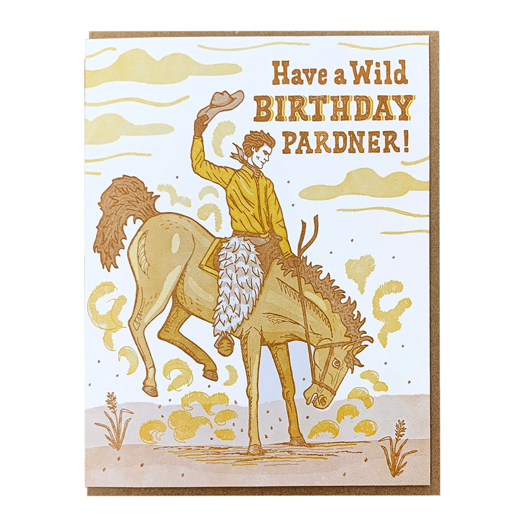 Have a Wild Birthday Pardner! Noteworthy Paper & Press