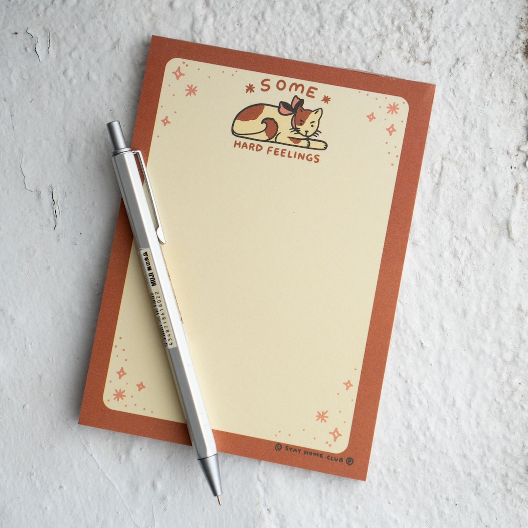 Some Hard Feelings Notepad Stay Home Club