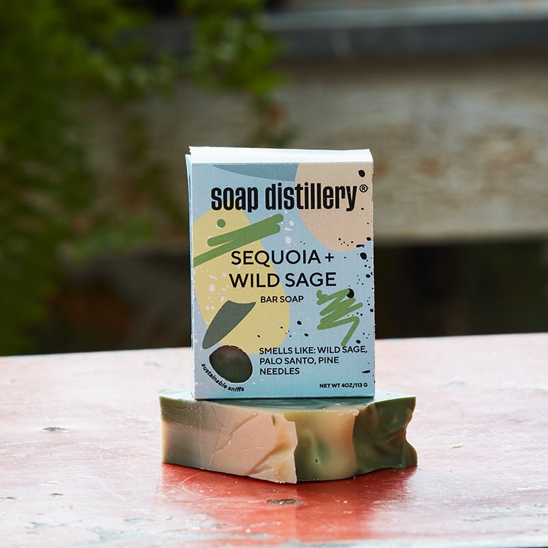 Sequoia + Wild Sage Soap Soap Distillery