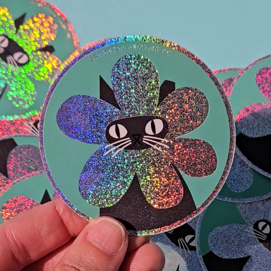 Rarest Bloom Sparkle Sticker Bromstad Printing Co