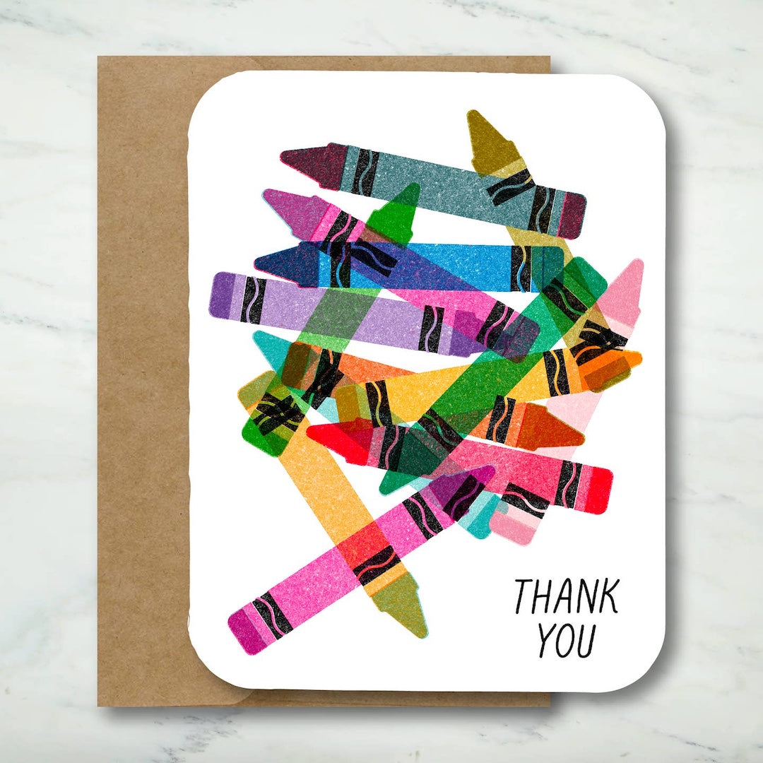 Crayon Thank You