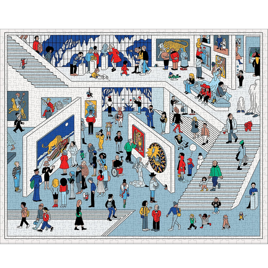 In the Museum 1000 Piece Puzzle