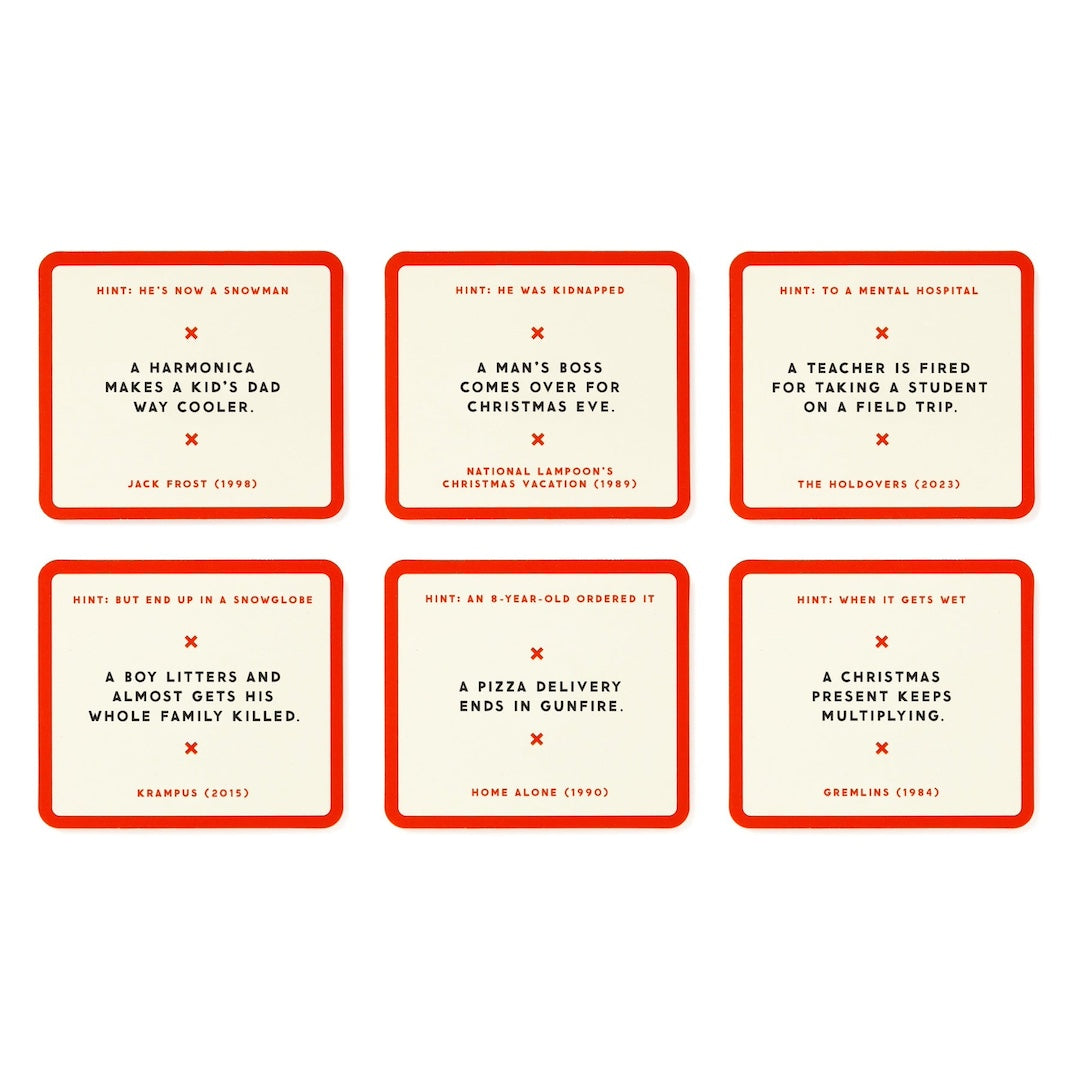 Poor Explained Movies Game Holiday Edition Chronicle Books