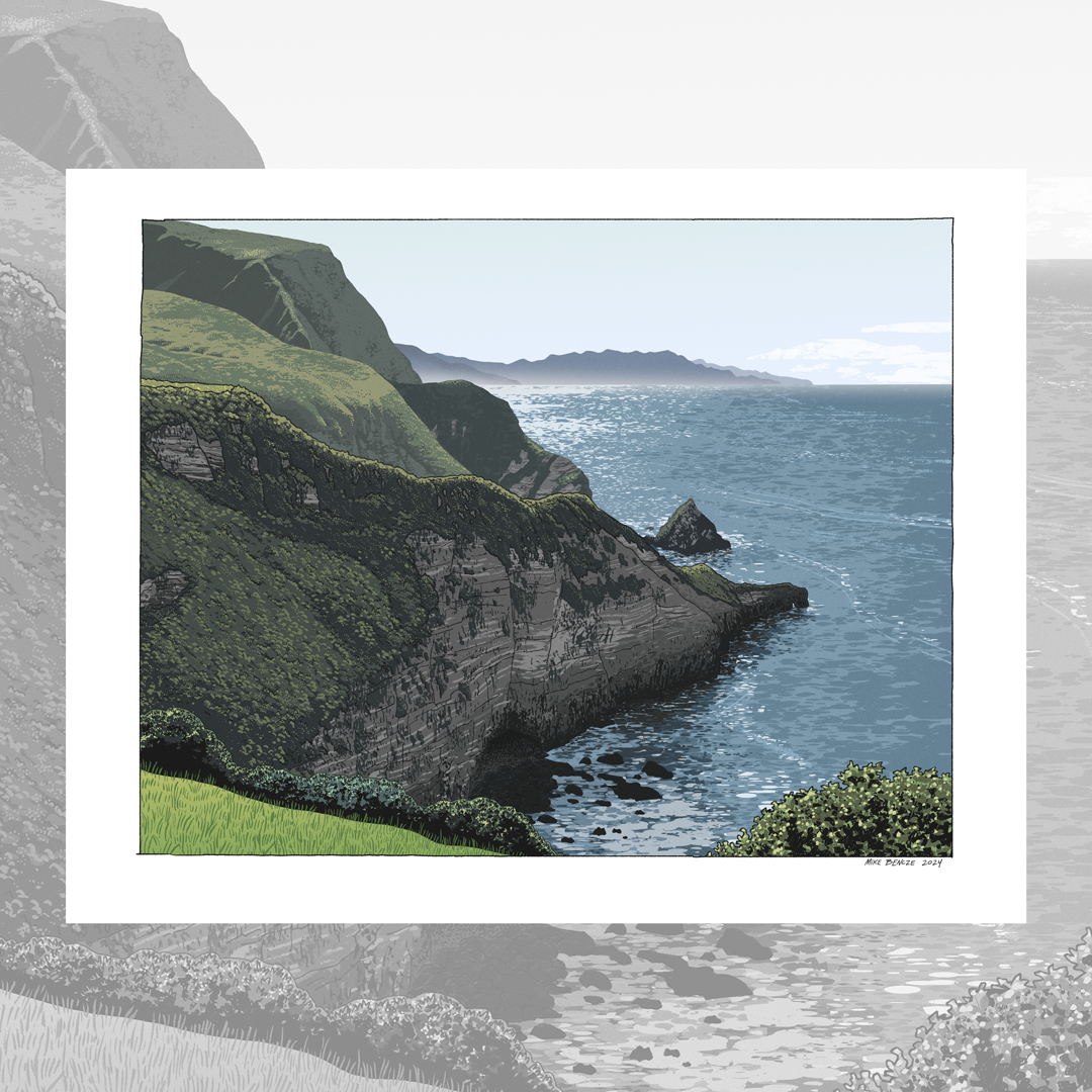 Channel Islands Print Mike Bencze