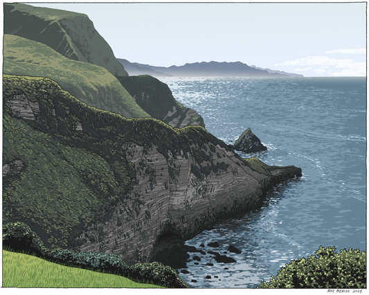 Channel Islands Print Mike Bencze