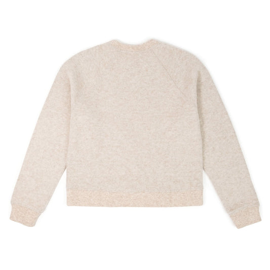 Women's Oatmeal Global Wool Sweater Topo Designs