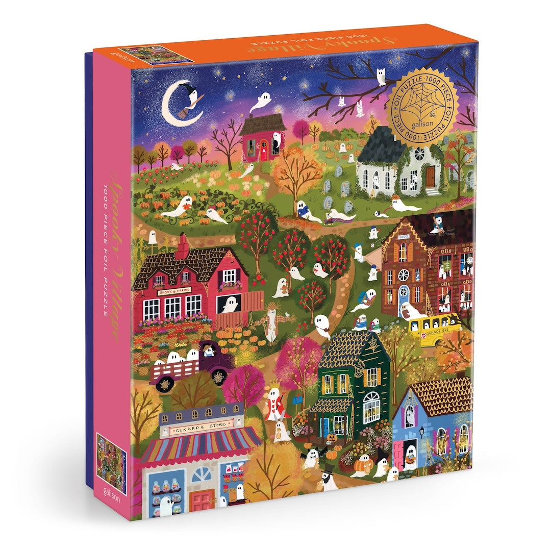 Spooky Village 1000 Piece Puzzle Chronicle Books