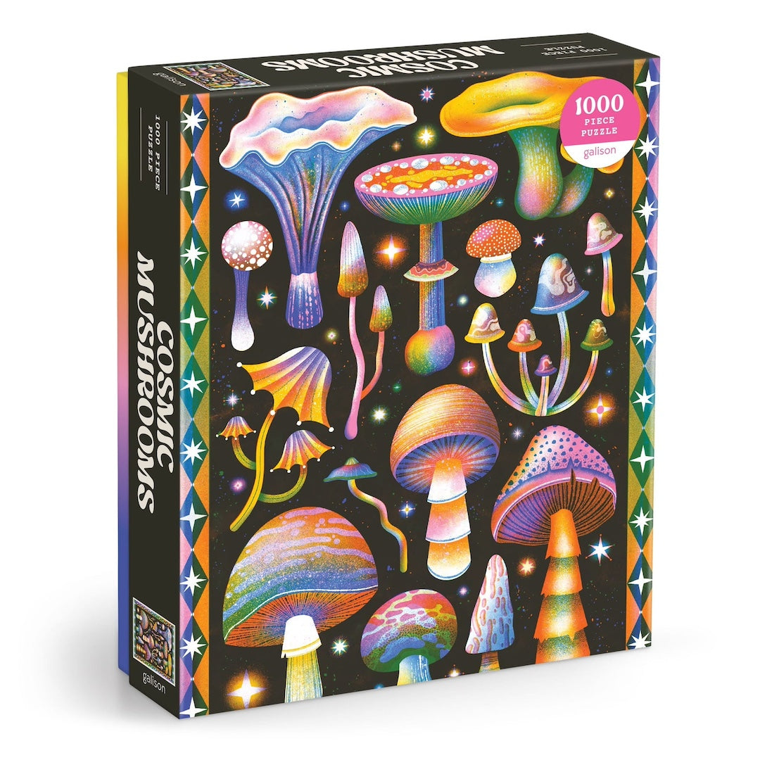 Cosmic Mushrooms 1000 Piece Puzzle Chronicle Books