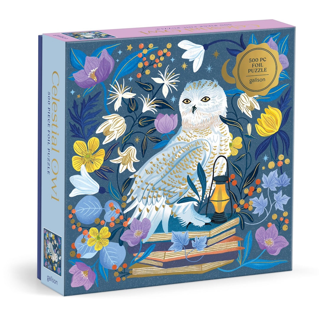 Celestial Owl 500 Piece Puzzle Chronicle Books