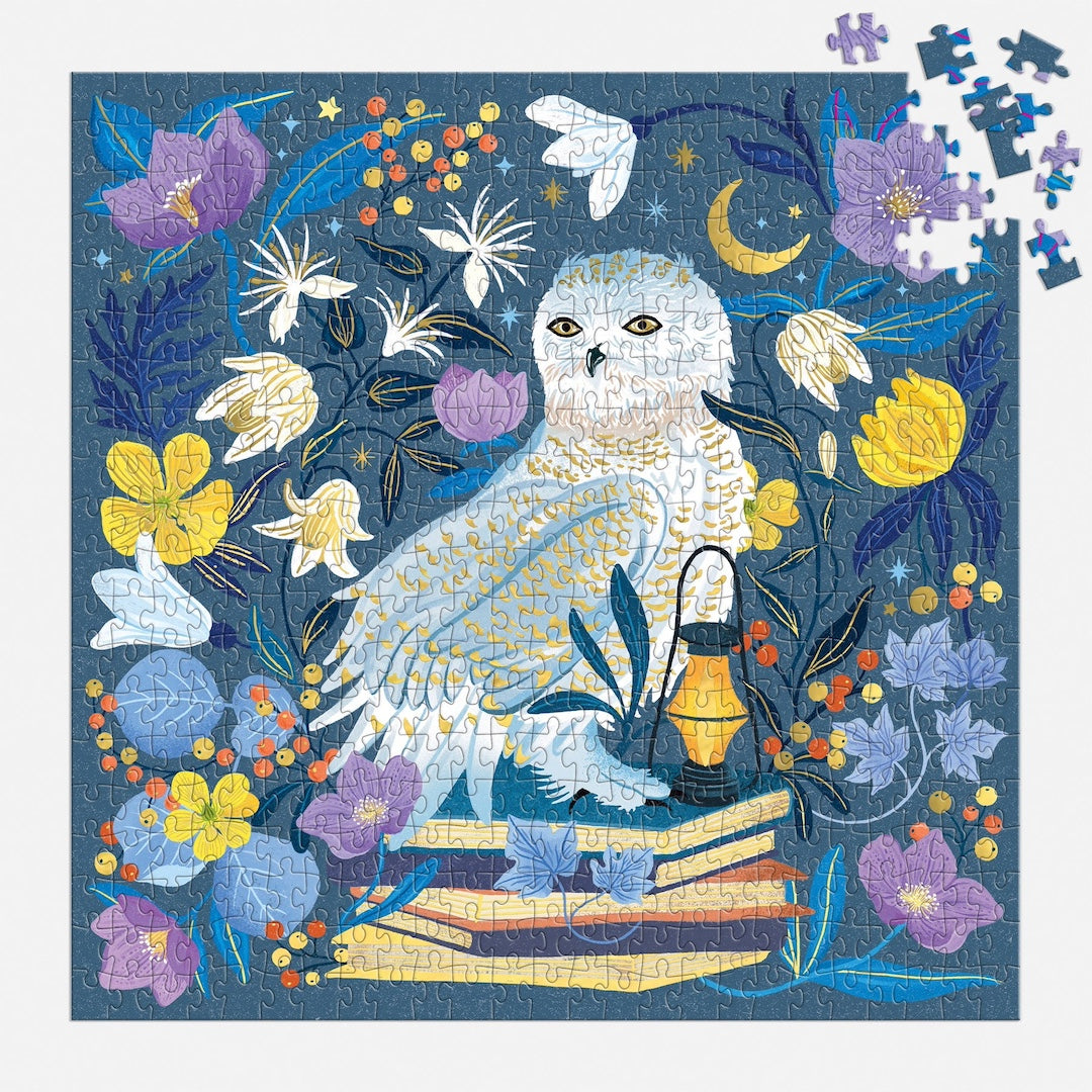 Celestial Owl 500 Piece Puzzle Chronicle Books