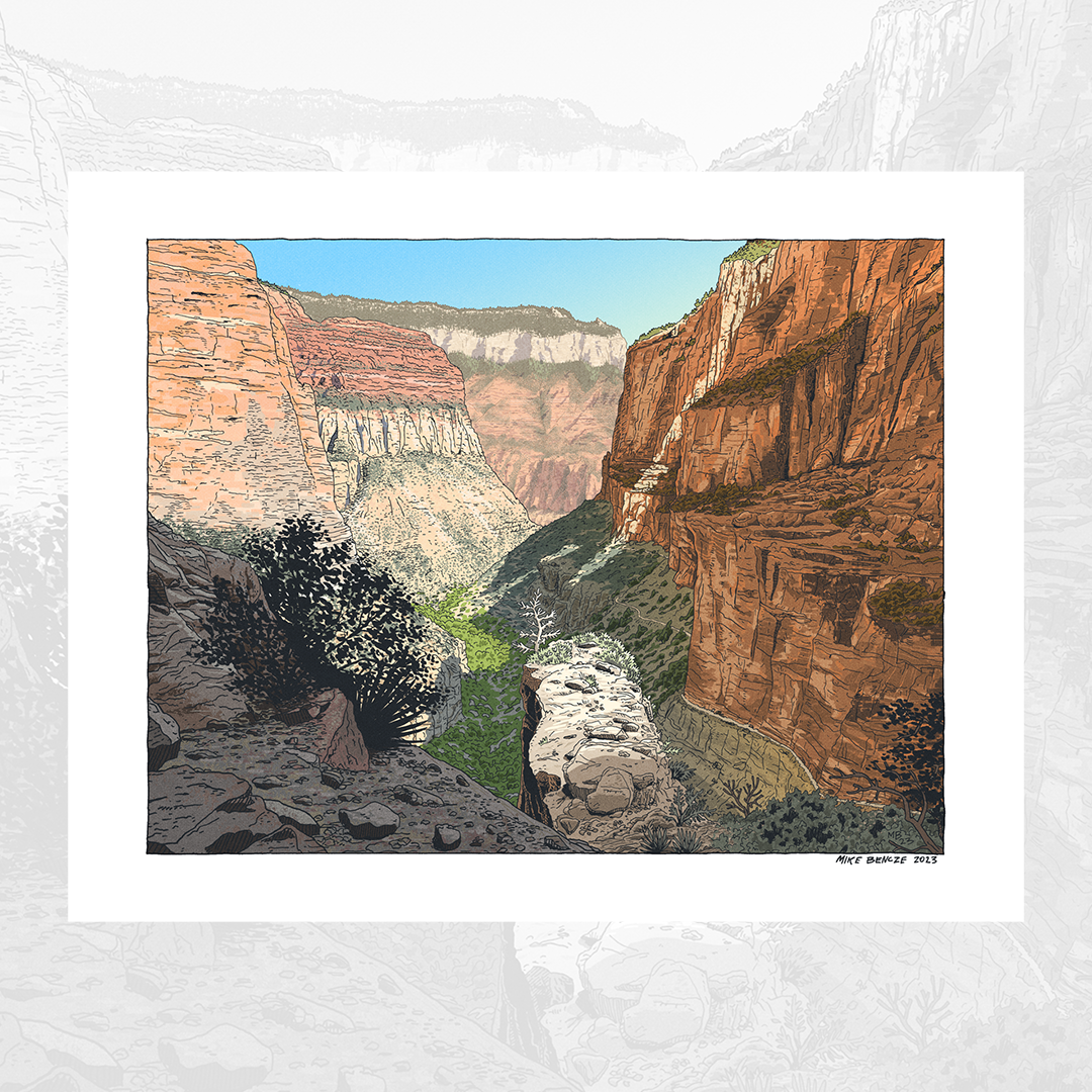 Grand Canyon Print Mike Bencze