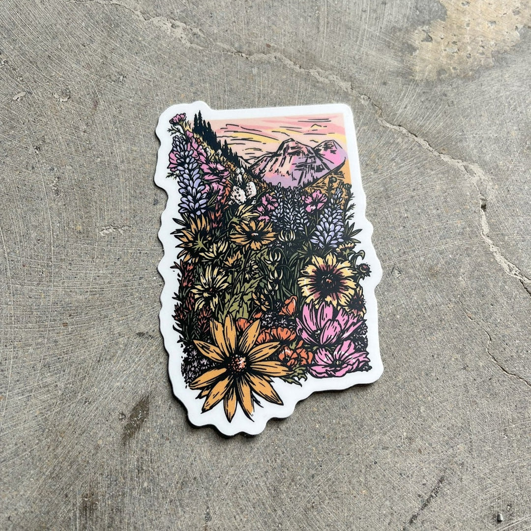 Flower Meadow Sticker