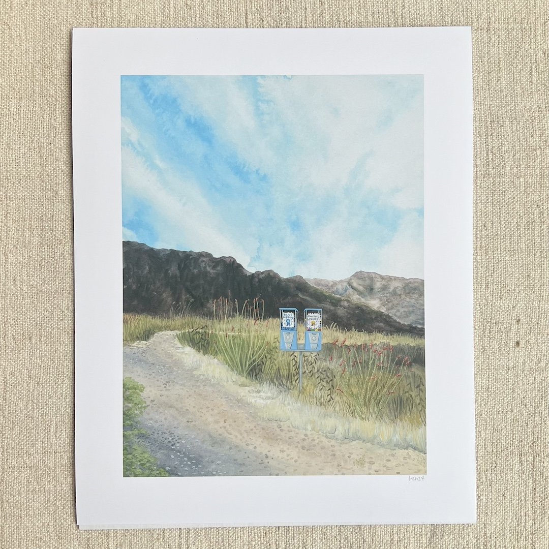 Blue Ribbon/Consolation Print Heather Sundquist