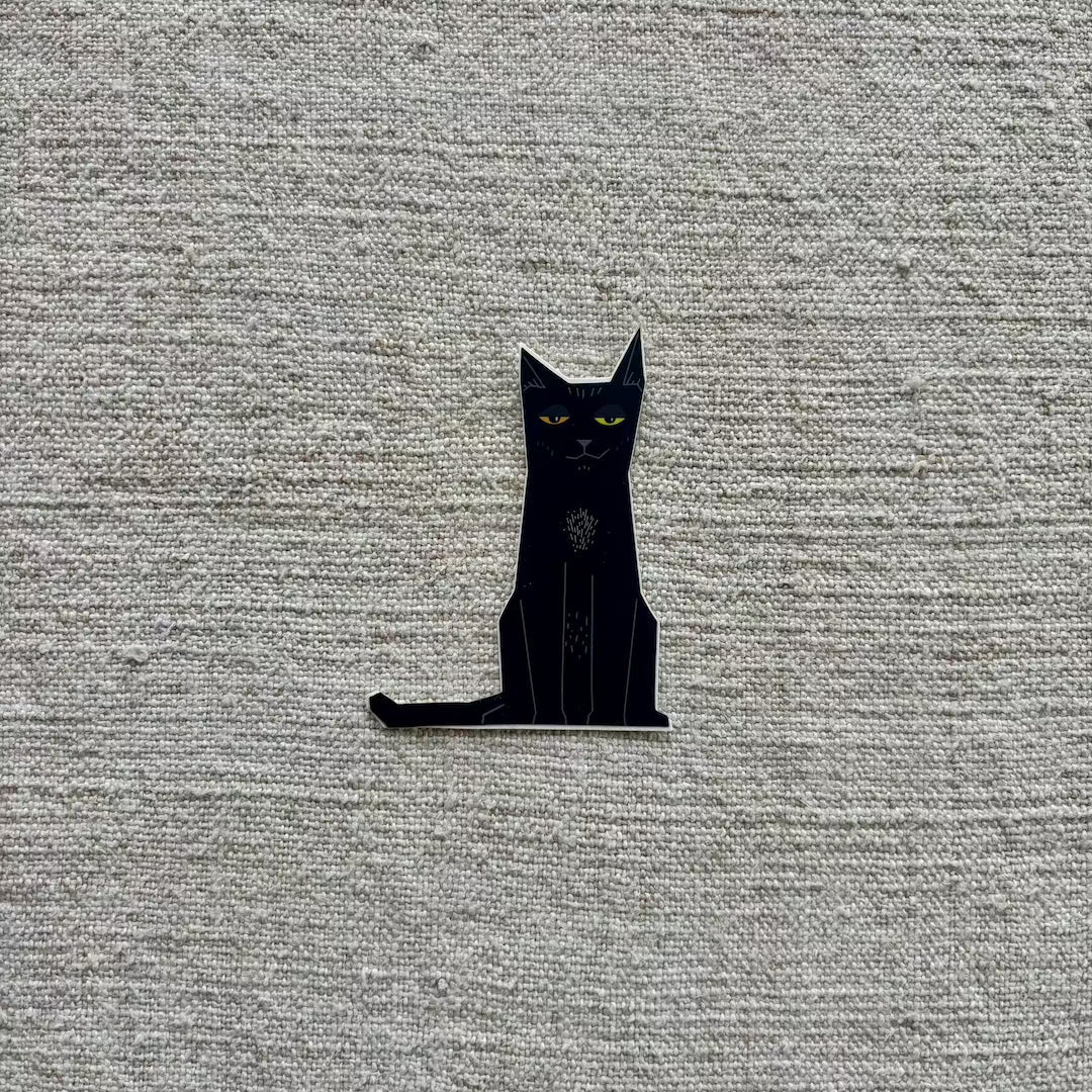 Sassy Cat Sticker Mike Bencze