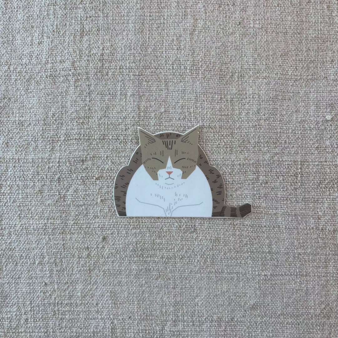 Loaf Cat Sticker Mike Bencze
