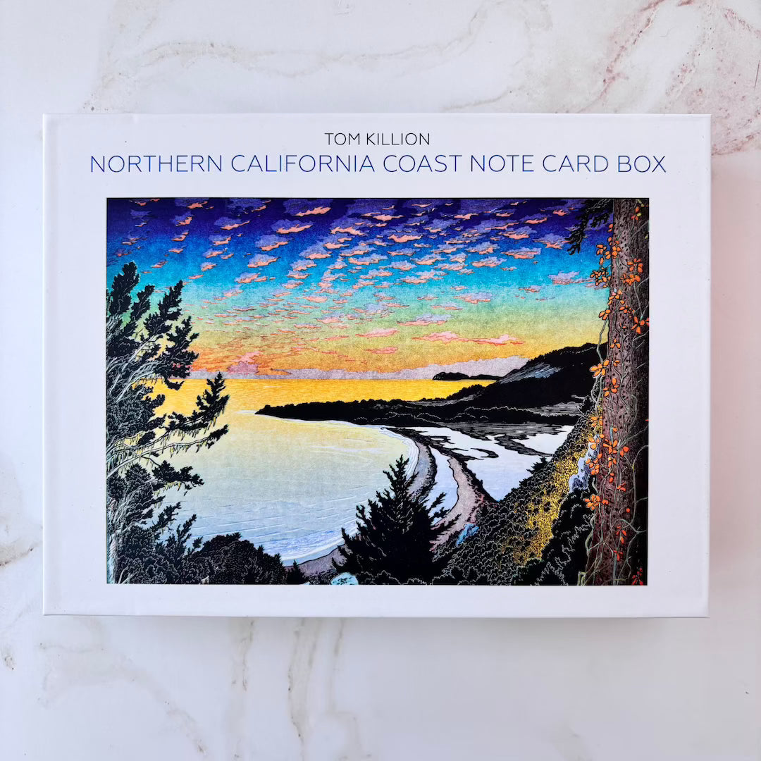 Set of 12 Northern California Coast Notecards Ingram