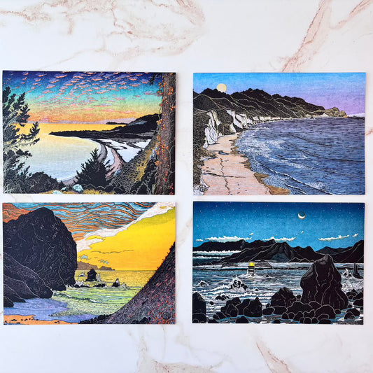Set of 12 Northern California Coast Notecards Ingram