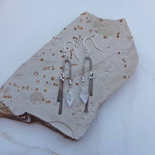 Diamond and Tine Earring