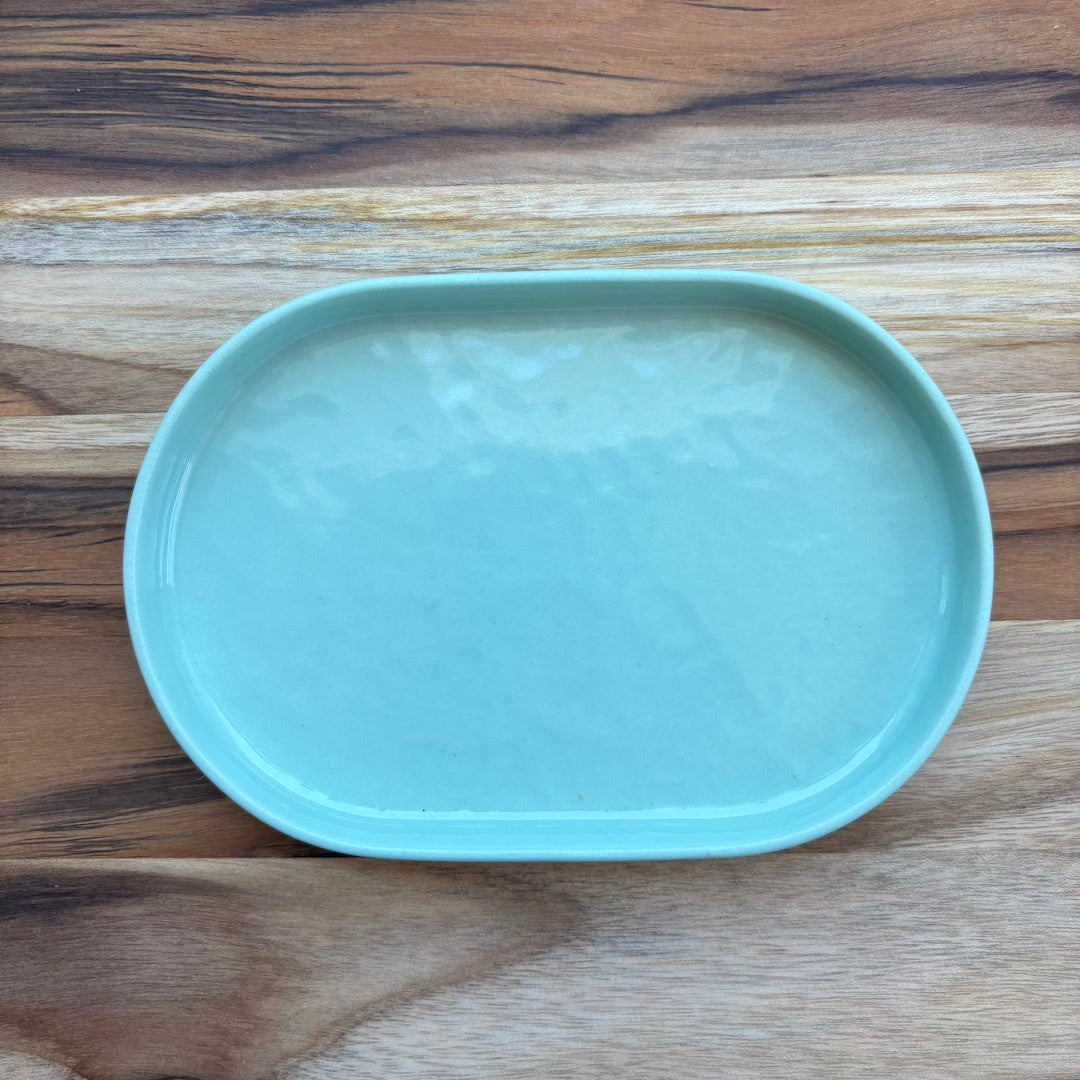 Ju Handmade Ceramics Small Ovular Tray Ju Handmade Ceramics