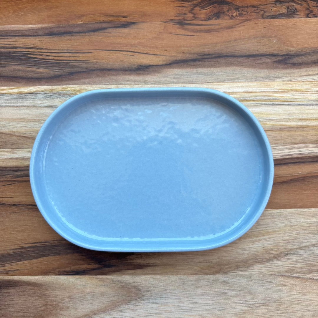Ju Handmade Ceramics Small Ovular Tray Ju Handmade Ceramics