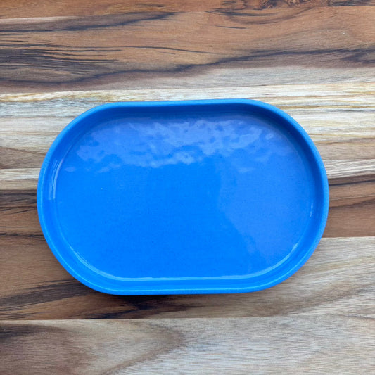 Ju Handmade Ceramics Small Ovular Tray Ju Handmade Ceramics