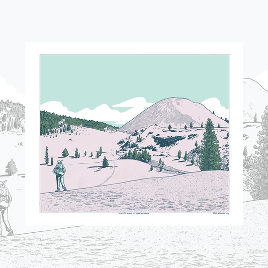 Lassen National Park Print Mike Bencze