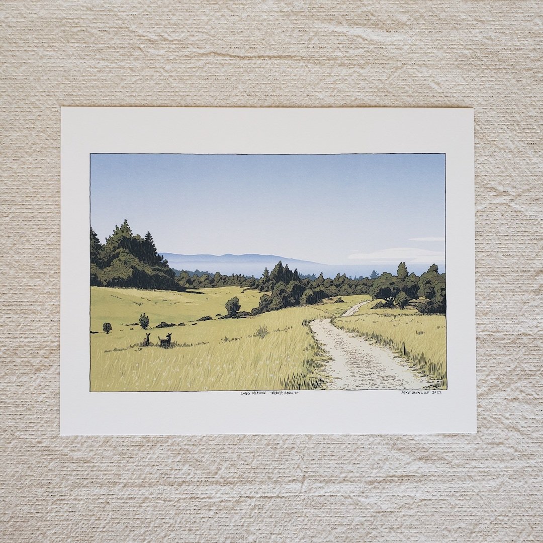 Long Meadow Print Mike Bencze