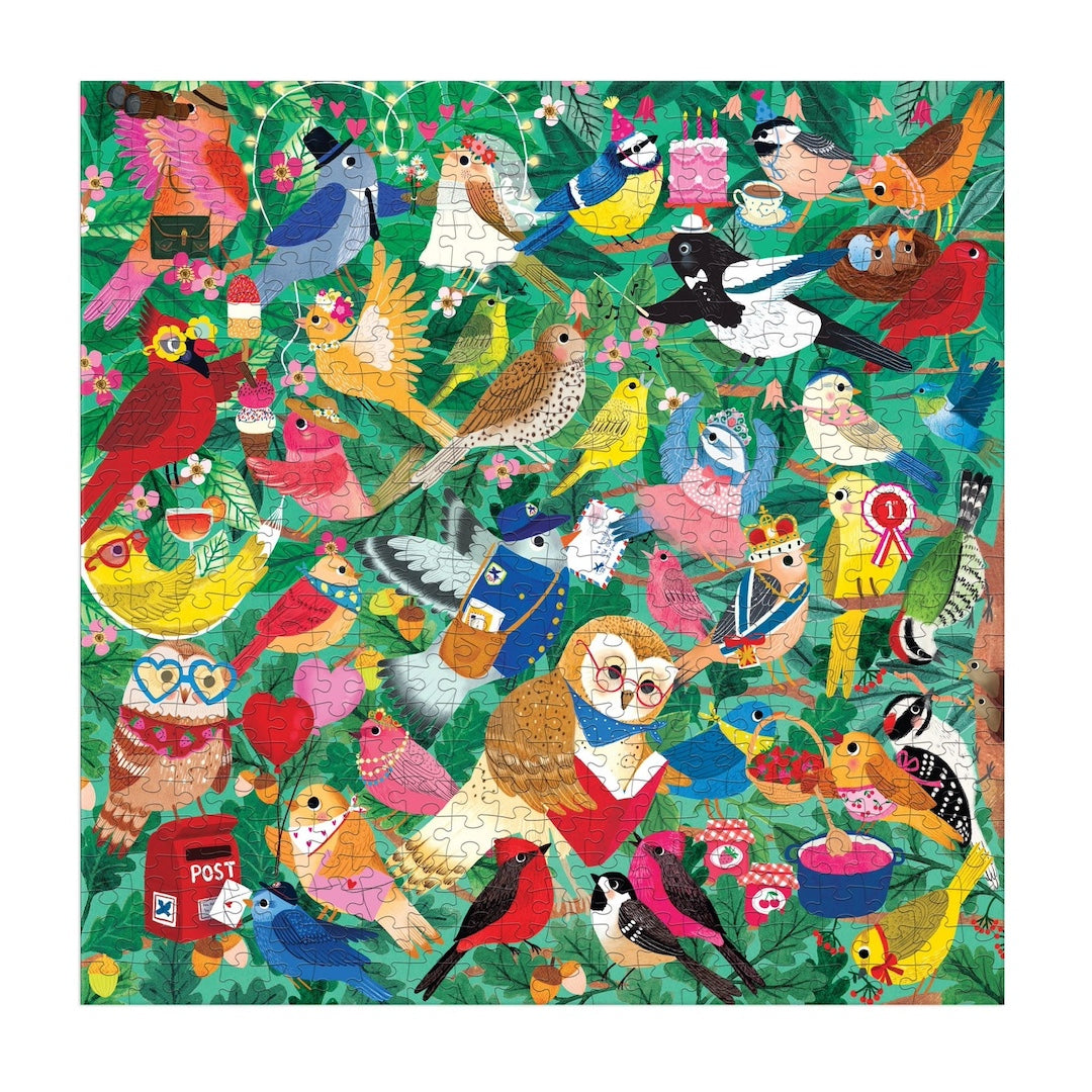 Birding Around 500 Piece Puzzle Chronicle Books