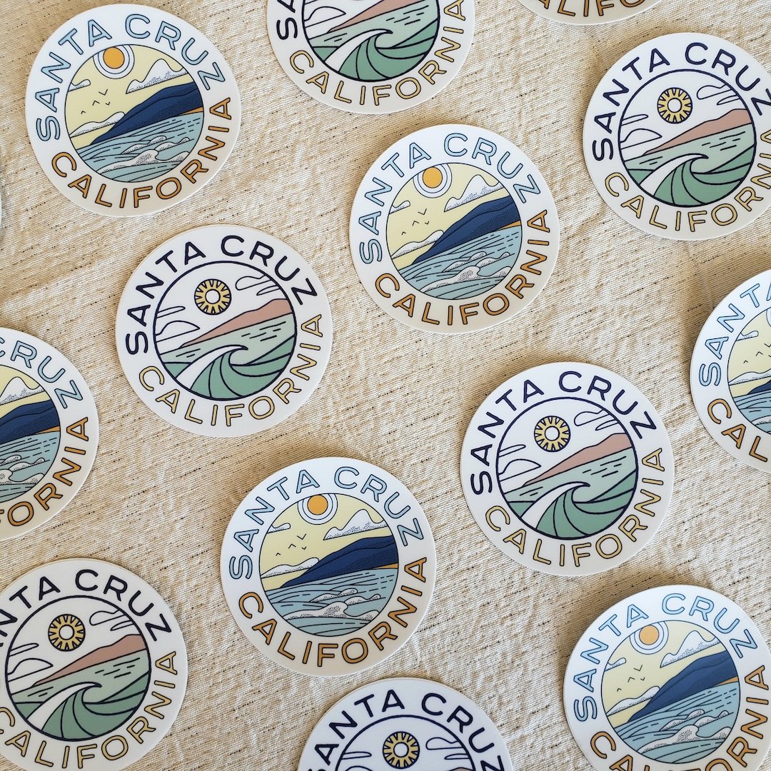 Santa Cruz Stickers Mike Bencze