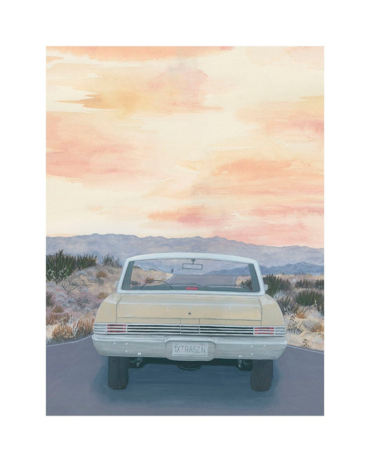 Turn This Car Around Print Heather Sundquist