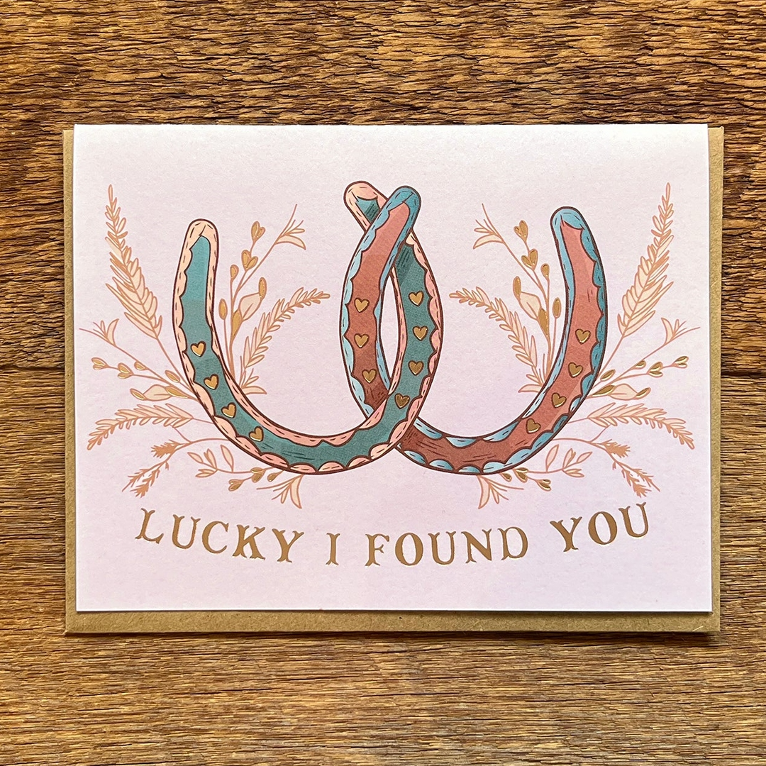 Lucky Us Horseshoes Noteworthy Paper & Press