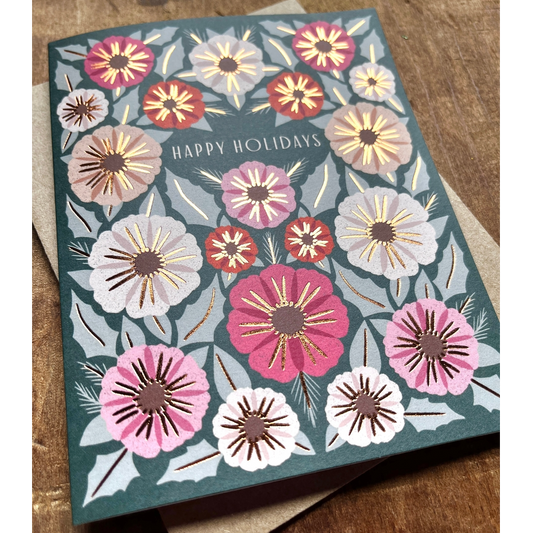 Multi-flower Holiday Box Card Set Katharine Watson