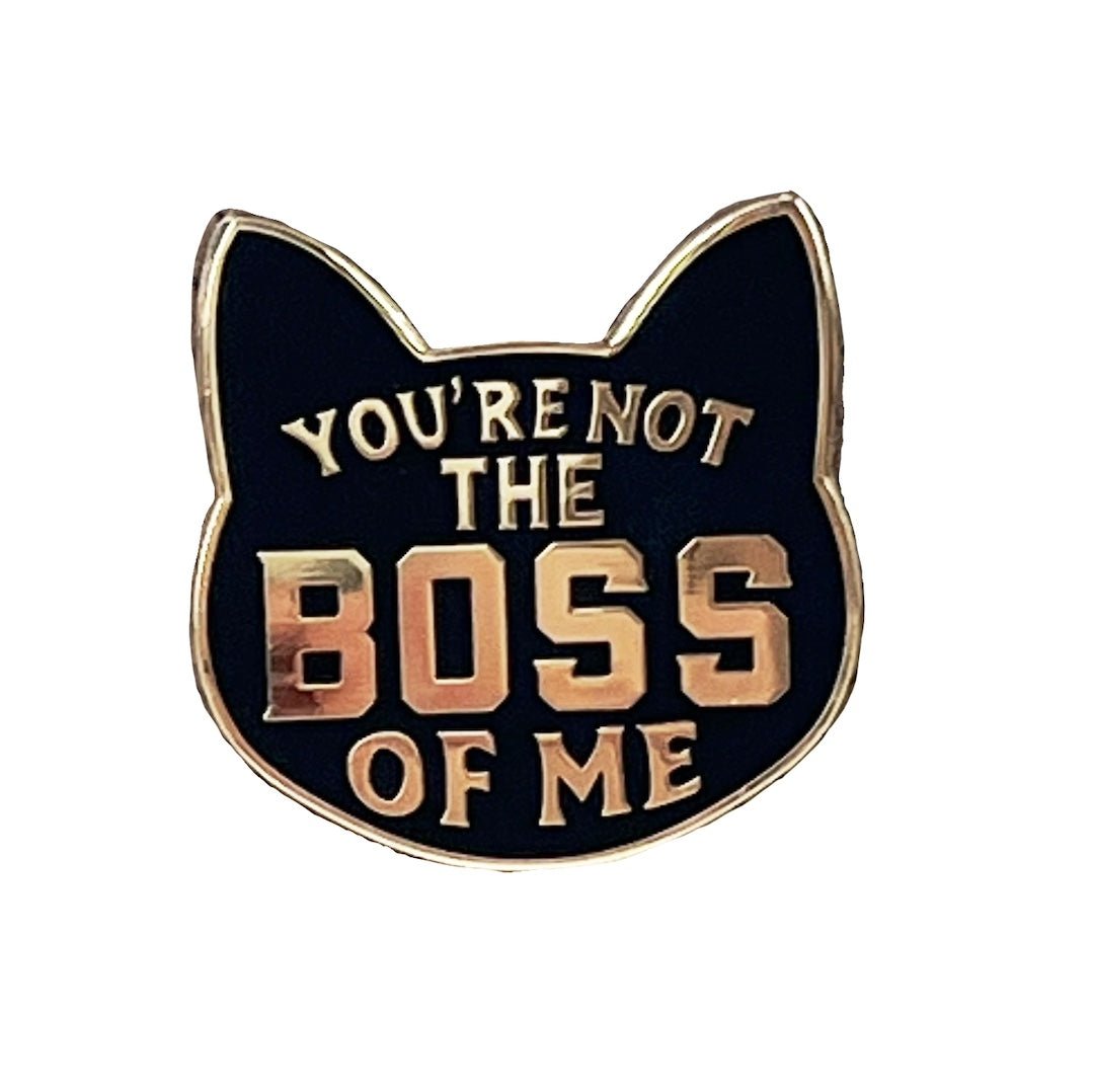Not The Boss of Me Enamel Pin Trixie & Milo