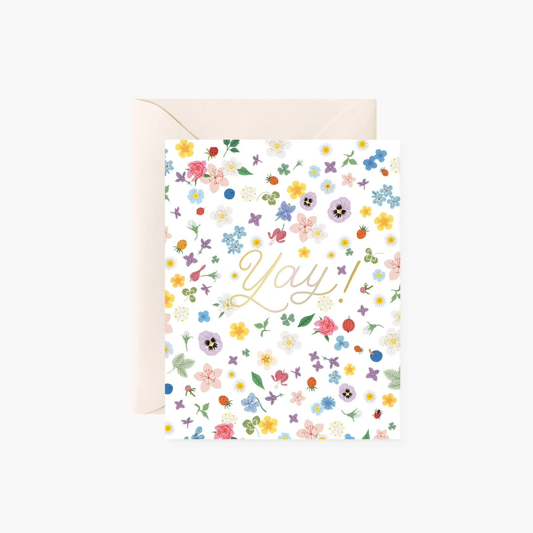Yay Floral Confetti Botanica Paper Co