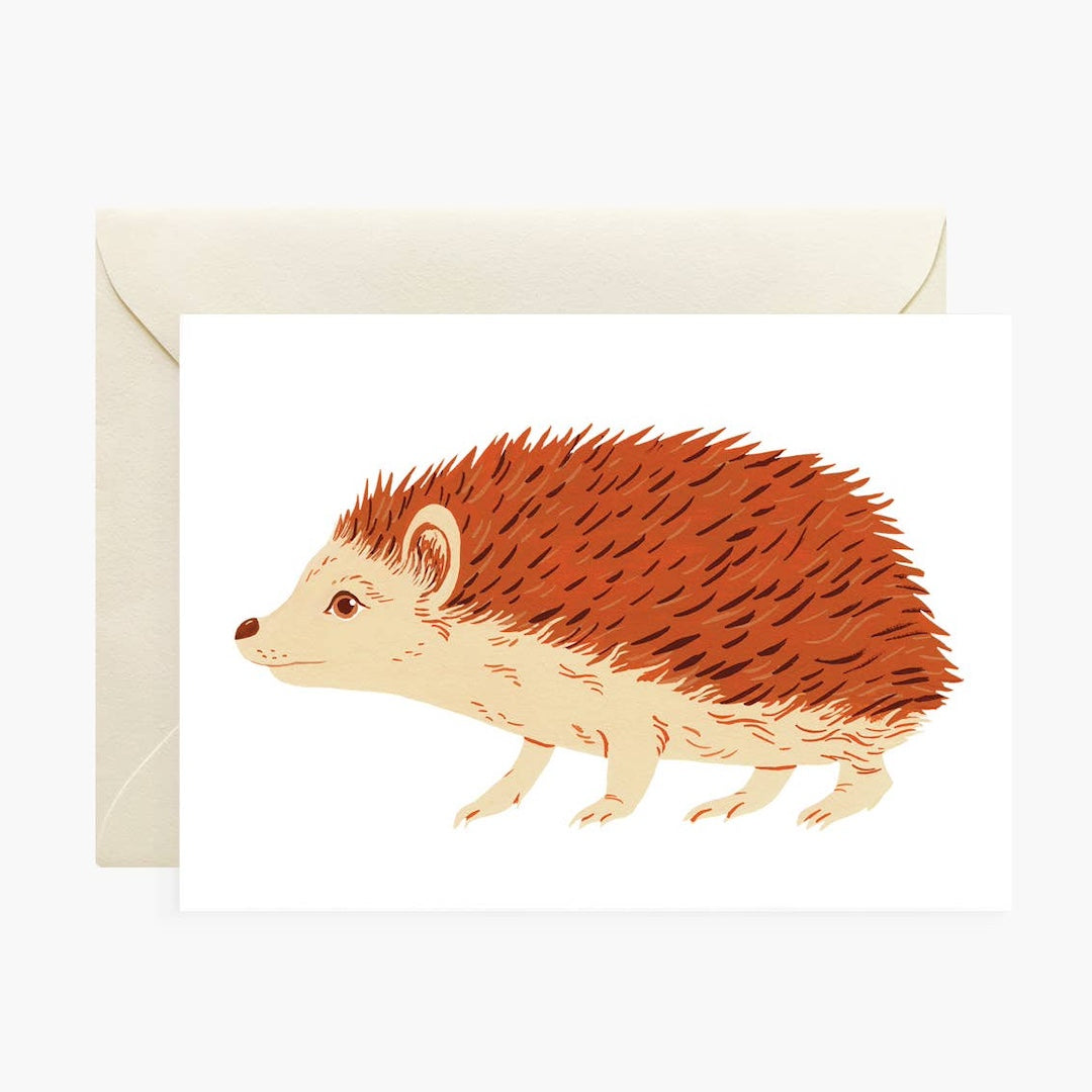 Hedgehog Mini Card Botanica Paper Co