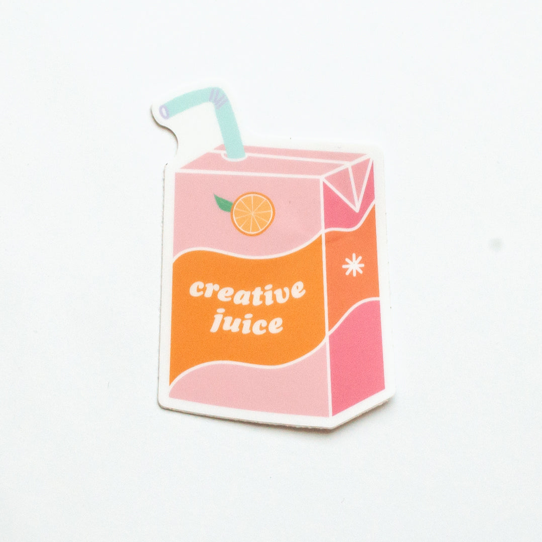 Creative Juice Box Sticker Graphic Anthology Greeting Cards