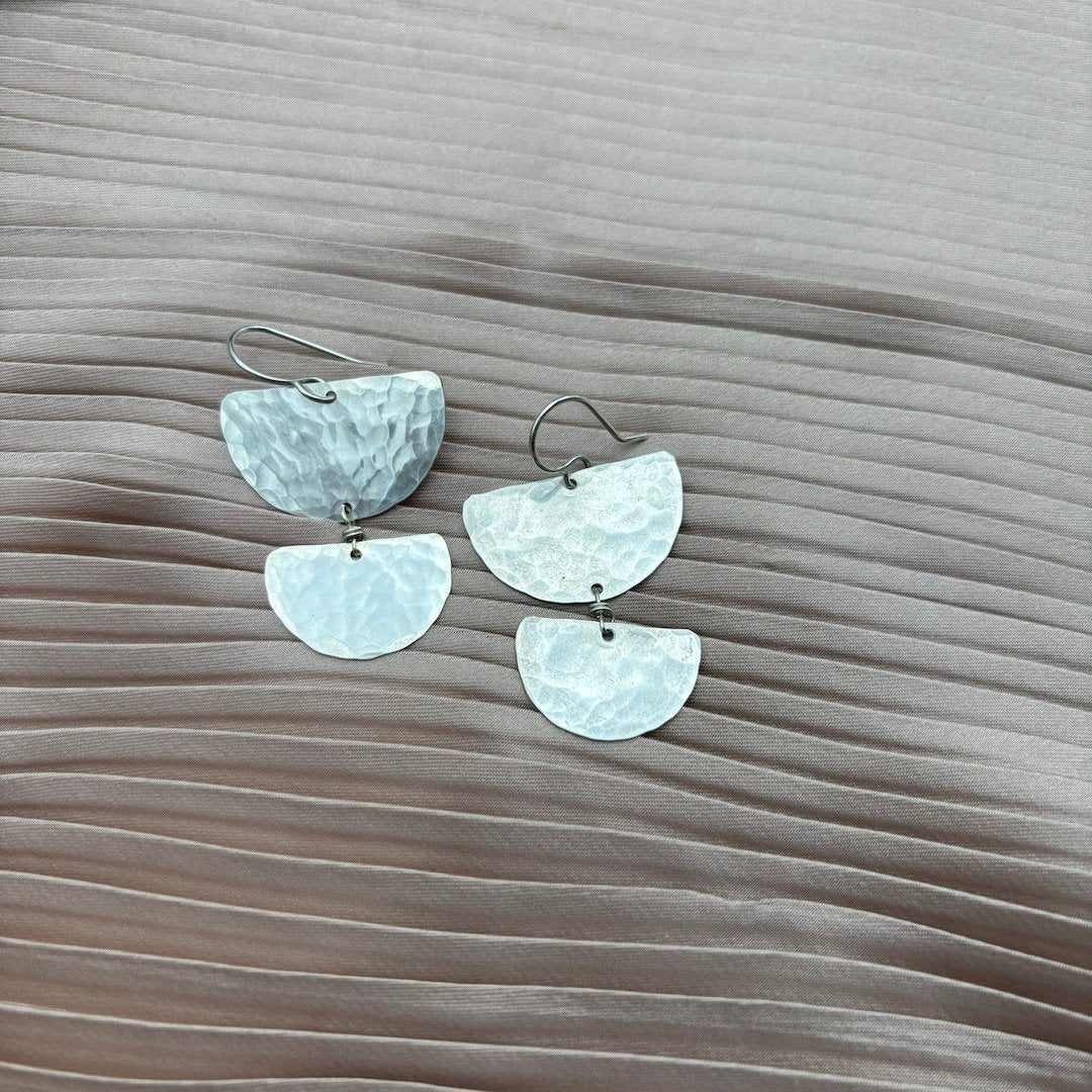 Celeste Earrings Fluff Hardware