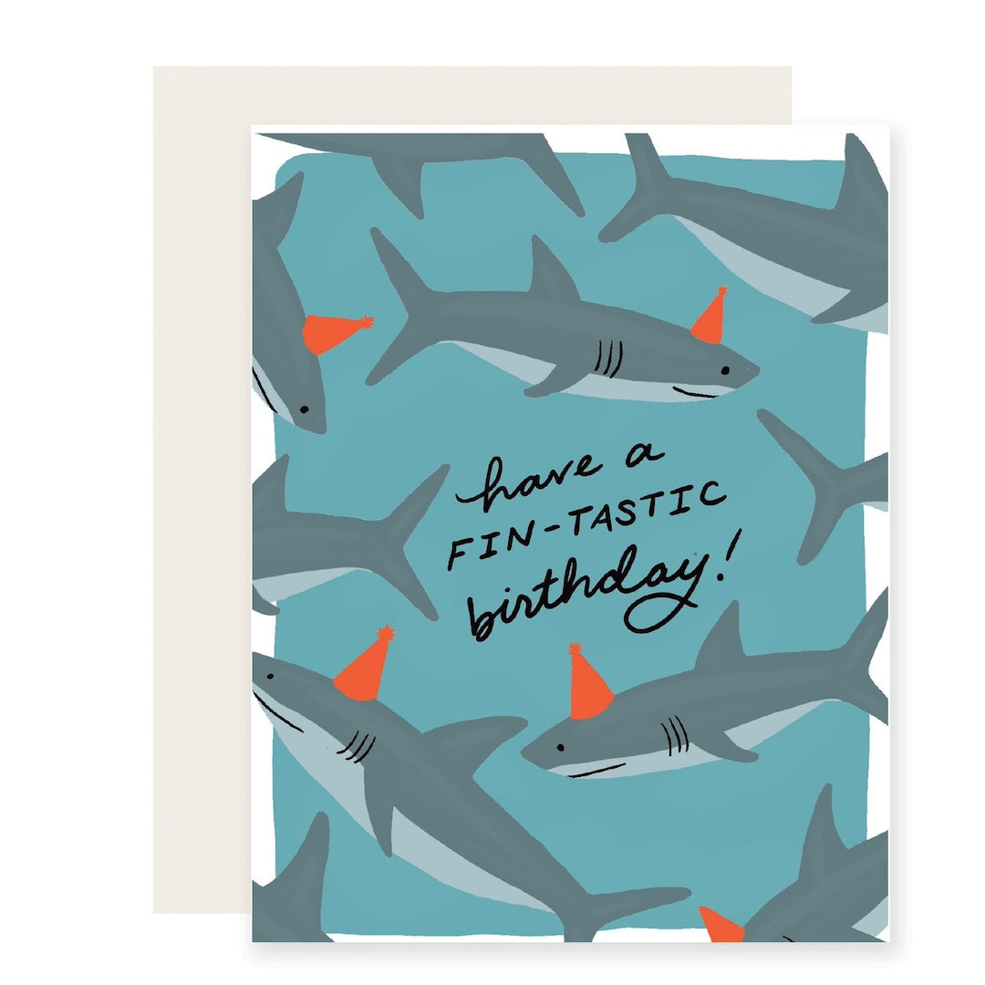 Fin-Tastic Birthday Slightly Stationery