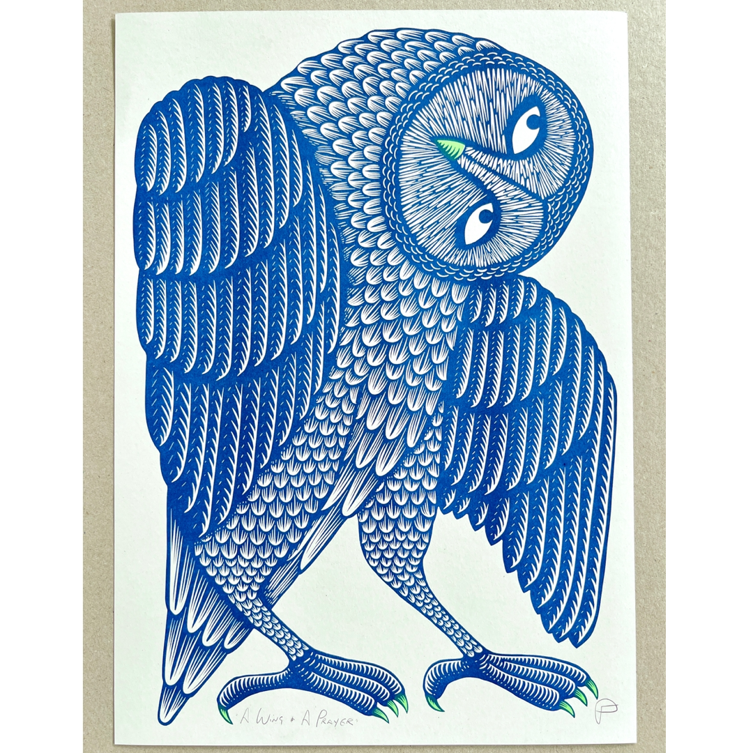 A Wing and A Prayer Print