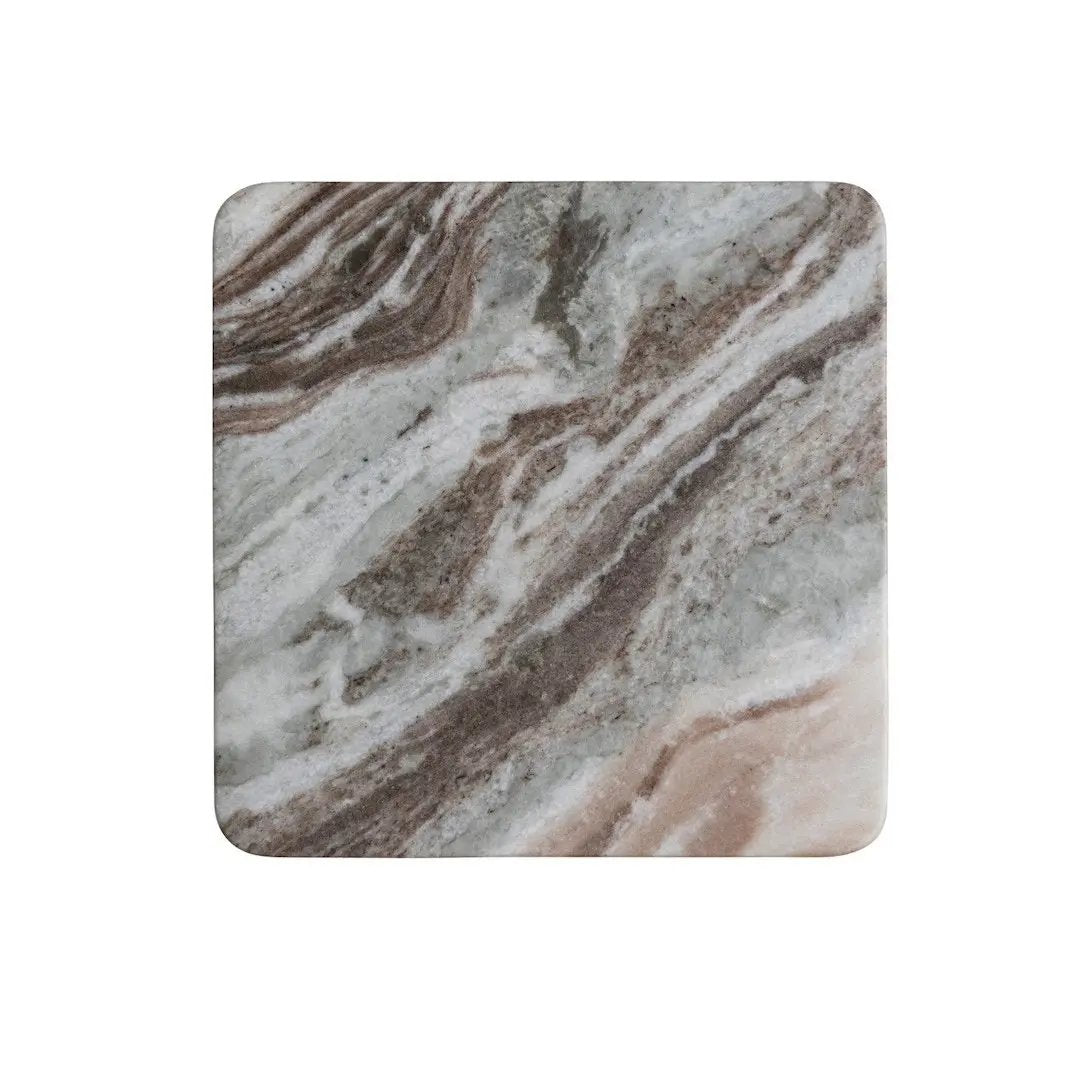 8" Square Marble Trivet Creative Co-Op